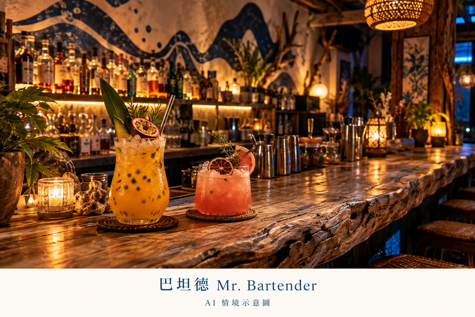 巴坦德 Mr. Bartender 小琉球酒吧｜創意調酒與夜間聚會