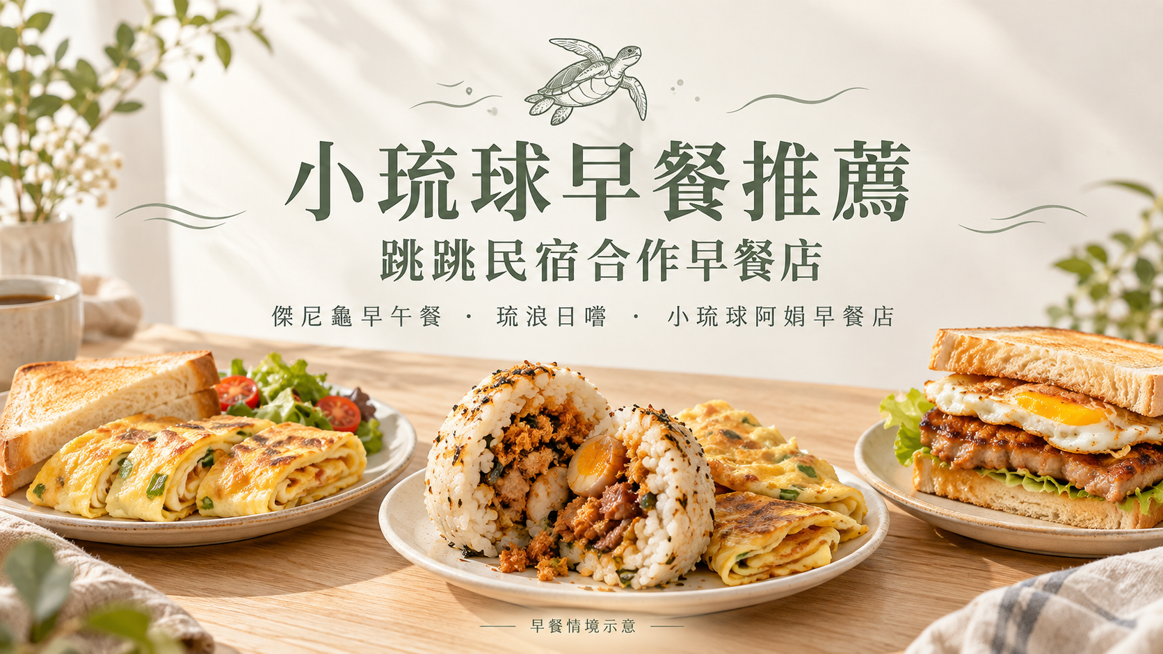 配合早餐店