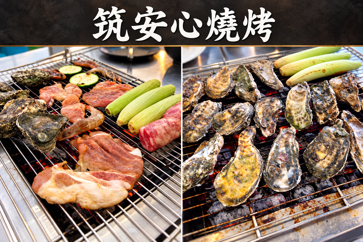 筑安心燒物｜炭火燒物與半戶外聚餐